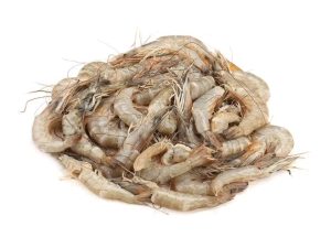 Frozen Fish (Tray) Baby Shrimp Head On Shell On