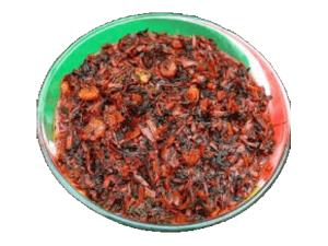 Frozen Lalshak With Chingri